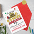 MOROLURU School Bus Drivers Day Card, Thank You Card for School Bus Driver, Appreciation Greeting Card for Bus Driver