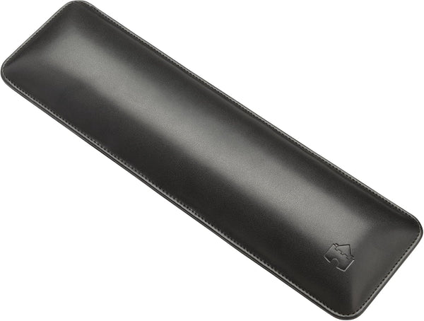 Bailey Tenkeyless by Castle - TKL Short Wrist Rest for Keyboards with 87 Keys, Leather Ergonomic Support (Nightfall)