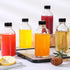 15 Pack, 4 oz 4 120ml Small Clear Glass Bottles with Lids & Stainless Steel Funnels - Boston Sample Bottle for Potion