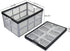 Tstorage 40 2-Pack L Plastic Folding Storage Crate, Collapsible Storage Crates