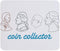 CafePress Coin Collector Mousepad Non-Slip Rubber Gaming Mousepad