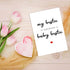 Londue Mommy Bestie Pregnant Card, Best Friend Pregnant Gifts, Pregnancy Card for to Be, Congrats Gift for Expectant