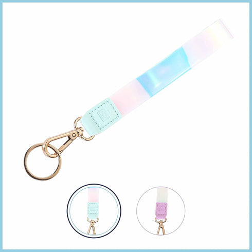 Cute Wrist Lanyard for Keys - Women’s Wristlet Strap for USB, Small Wallet & Phone, Aesthetic Mini Key Chain Holder