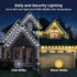 150ft IP67 50 LunaSync Permanent Outdoor Lights, RGBIC Smart LED Eaves Lights with App & Remote Control, Waterproof