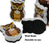 Magnetic Dry Erase Erasers - Whiteboard Eraser Pack of 8 Cute Owl Erasers with Felt for Professor Teachers Designer