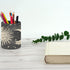 XUWU Tarot Celestial Bohemian Pen Holder - Cute Pencil Cup Desk Decor, Makeup Brush Holder for Office Supplies