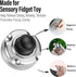 FREELOVE Magnetic Slider Levitation Fidget Spinner for Adults, Heavy Duty Stainless Steel Metal Fidget Toys, Small Mini