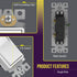 ENERLITES 91150-W-10PCS Decorator Paddle Rocker Light Switch, 10 Pack, Residential Grade, White