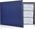 Pacific Mailer 7 Ring Check Binder, Dark Blue, 3-On-A-Page Holder, 500 Checks Capacity