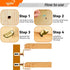 WISSXNA 100Pcs 4 (5mm 6mm) Shelf Pegs for Shelves, Styles Shelf Pins Kitchen Cabinet Shelf Pegs,Bronze Shelf Holders