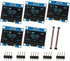 JAMHER 1.3 Inch I2C IIC OLED Display Module 128x64 Pixel Mini Self-Luminous Display