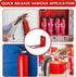 Fire Extinguisher Mounts & Brackets - 4 Pack Universal Holders for 5-15 Lb Extinguishers with Screws