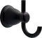 Franklin Brass KIN35-MB Kinla Robe Hook in Matte Black for Bathroom