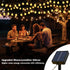 2 Pack 120LED 72FT 8 USOKYO Solar Lights Outdoor Waterproof, Total Solar String Lights for Outside with Modes, Outdoor