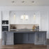 Dimmable 3000K/4000K/5000K Pendant Lights Kitchen Island, Modern Mini Pendant Light Fixtures with Crystal Stone, LED