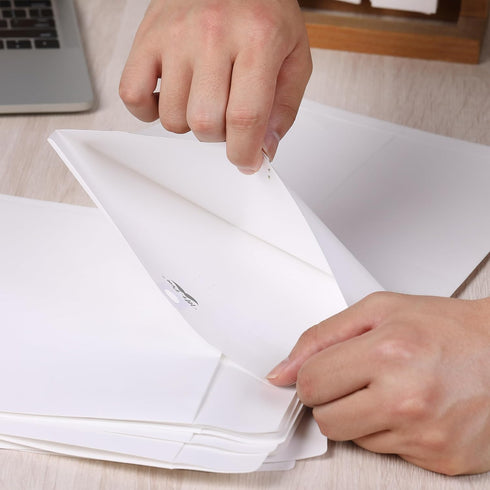 Mr. Pen- Clasp Envelopes, 18 Pack, 9" x 12", White Kraft Letter Size Document Envelopes with Clasp and Gummed Closure