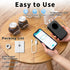 Phomemo D30 Mini Thermal Label Printer, Portable Bluetooth Inkless Label Maker for Home and Small Business Organizing