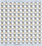BTF-LIGHTING SK6812(WS2812B) RGBW LED Chips 100PCS RGB+Warm White Individually Addressable 5050SMD Module
