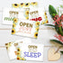 Sunflower Open When Envelopes, 13 Envelopes for University College Student Gifts, Long Distance Relationship