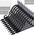Jeffbaubl 10 Pack Decorative Shelf Brackets, 7.4 Inch L Shape Wall Mounted Shelf