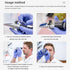 VGVGV 1-1.4 Brix Refractometer, New Handheld Glycol Refractometer Car Antifreeze Battery Acid Engine Coolant Tester