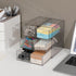 Plastic Storage Drawers, Home Office Supplies Organizer for Bathroom, Kitchen, Clear Desk Accessories Box for Art Crafts