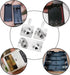 Psyqtsuary 12 Pairs Battery Contacts AA Battery Springs Battery Negative to Positive Conversion Spring Contact Plated