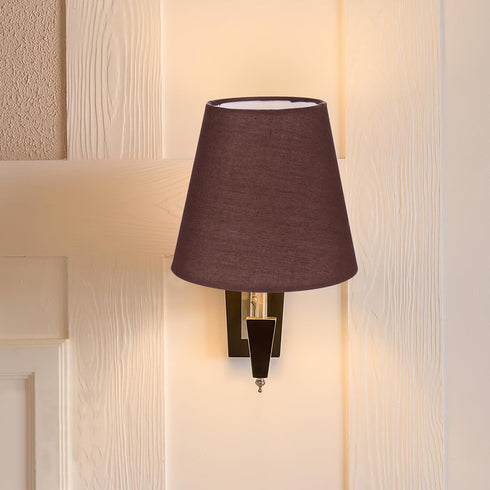 Cloth Lamp Shade Cover Fabric Lampshade Soft Diffused Glow Lamp Accessory for Wall Sconce Easy Installation Bracket
