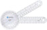 BodyMed 8 Inch Medical Spinal Goniometer Measurer 360 ISOM Calibrated Scales for Physical Therapy Rehab