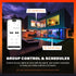 A19 Bulb, 800LM (60W Bulb (2pk) Caveman Matter & WiFi Smart LED Light RGBW Color Changing, Tunable Warm & Cool White