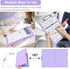 Clipboard with Storage, Heavy Duty Clip Boards 8.5x11, Clear Visible Top Panel, Side Opening for Office Supplies