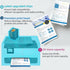Remanufactured Ink Cartridge Replacement for HP 63XL 63 XL (Black 2-Pack), Works with 3830 4650 4652 4655 5200 5252 5255
