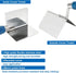 2 Pack Drywall Corner Tool Set, 3 Inch Outside and Inside Corner Knives with Soft Grip Handle