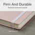 Oxford Journal, Classic Notebook for School or Office, 192 Pages, Lined Writing Notebook, 7.5" x 9.5", Hardcover, Blush