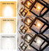 SHINESTAR 8-Pack Edison Bulbs, Dimmable Vintage Light Bulbs, Warm White 2700K, E26 LED Bulb 60 Watt Equivalent