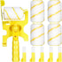 Set of 9 Paint Edger Combo Kit - Multifunctional Handheld Clean-Cut Paint Edger with Extra Roller and Brush