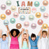 Frienda Boho Affirmation Station Bulletin Board Set, Motivational Posters and Positive Affirmations for Classroom