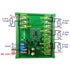 Temperature Sensor Module 4ch PT100 RTD RS485 Board, RTU Resistance Collector PTA8C04 with Rail Housing