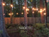 Magictec Commercial 15 48 LED Shatterproof String Lights Grade with Hanging Sockets Ft Black Outdoor Weatherproof Cord