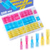 haisstronica 220PCS Heat Shrink Bullet Connectors, AWG22-10 Male and Female Wire Bullet Terminals Kit