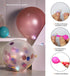 100pcs Aogist Balloon Lights,Long Standby Time Waterproof Twinkle Mini Light,Battery Powered,Round LED Ball Lamp