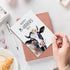 Oamiolek Funny Mother's Day Card for Her, Cute Dairy Cow Mother's Day Card, Punny Mothers Day Card Gift for Mom Sister