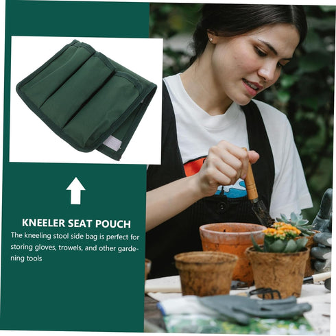 Portable Gardening Kneeler with Tool Storage Bag for Weeding