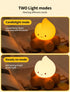 MASHI Table Decorations,Campfire Night Light,USB Rechargeable Flame Lamp with White Noise,Silicone Cute & Funny Night