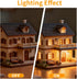 12 Pack Mini Lights, Warm White Mini LED Spotlight, Small LED Lights for Crafts, Small Display Light Battery Powered