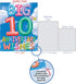 NobleWorks 40th Jumbo Birthday Greeting Card - Funny Card for 40 Year Olds, Milestone Notecard (8.5 x 11 Inch)