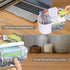 Desk Organizer with Drawer, Small Pencil Holder, 2 Drawers + 4 Compartments for Office Home Storage (White)