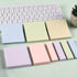 BAYTORY 6 Pads Pastel Sticky Notes, 3 x 3 Inch, 3 x 2 Inch, Colorful Self-Stick Notes for Office School Home Study