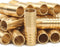 LTWFITTING Brass Barb Splicer Mender, 3/4-Inch ID Hose Fitting for Fuel System, Pack of 5