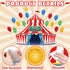 gisgfim Circus Decorations, Carnival Party Bulletin Board Cutouts, Large Carnival Tent Theme Classroom Decor